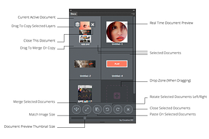 Doco Photoshop Documents Panel