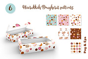 Hanukkah doughnuts, a Food Illustration by jenny lipets (Thumbnail 6 of 6)