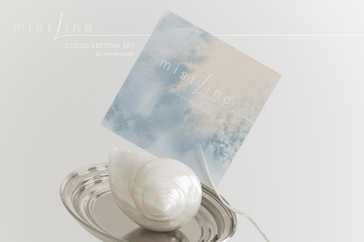 Mistline Cloud Watercolor Textures, a Background Graphic by alonahaidash (Photo 3 of 17)