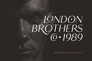Chequers - Modern Sans Serif, a Sans Serif Font by Sarid Ezra (Thumbnail 3 of 9)