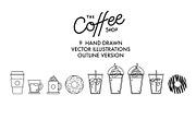 The Coffee Shop, a Food Illustration by RV Zarpelon (Thumbnail 3 of 6)