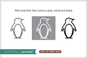 Minimal animal icons, an Outline Icon by Picture Window (Thumbnail 2 of 5)