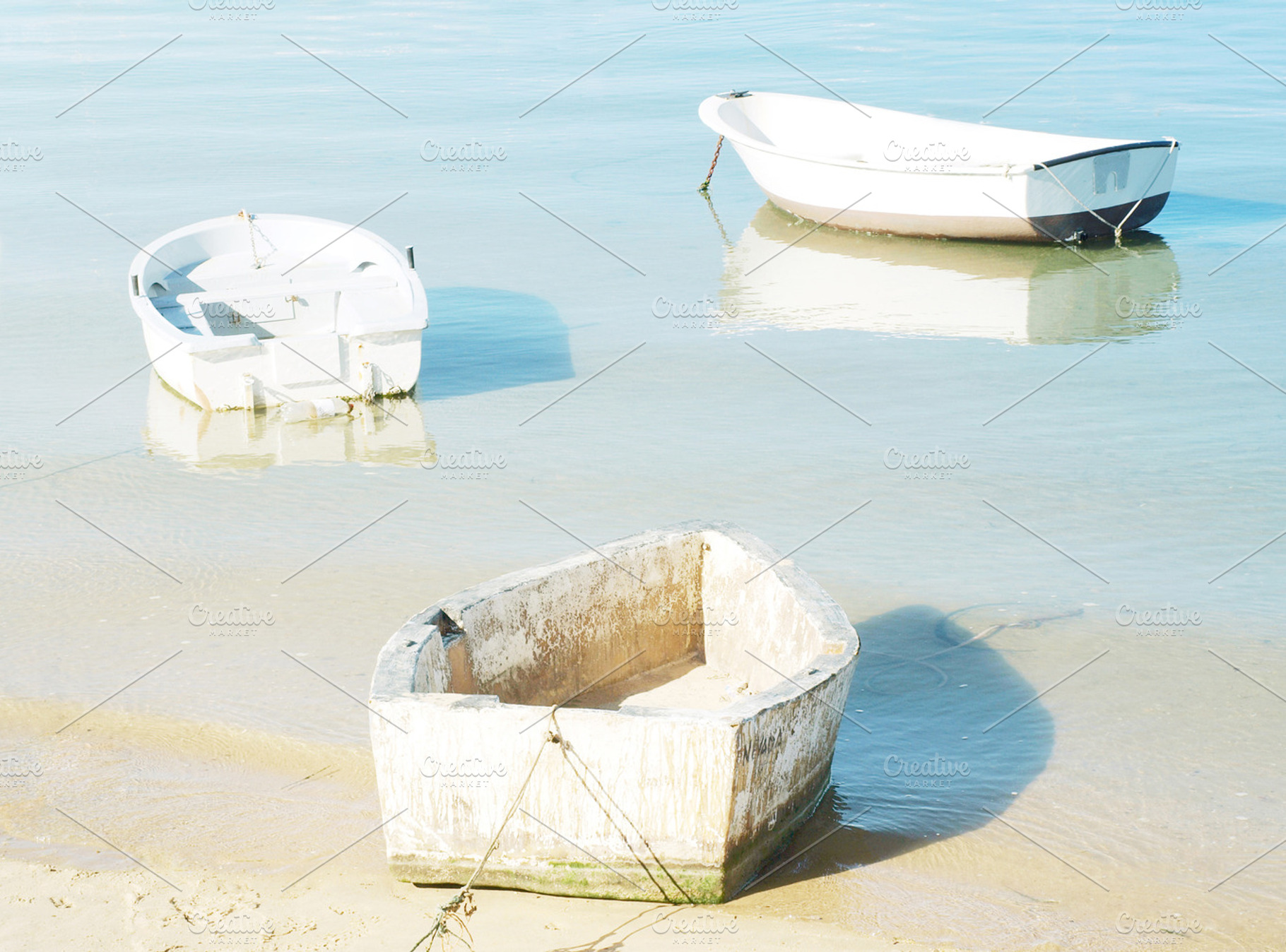 Little boats, a Transportation Photo by Cazador de sueños