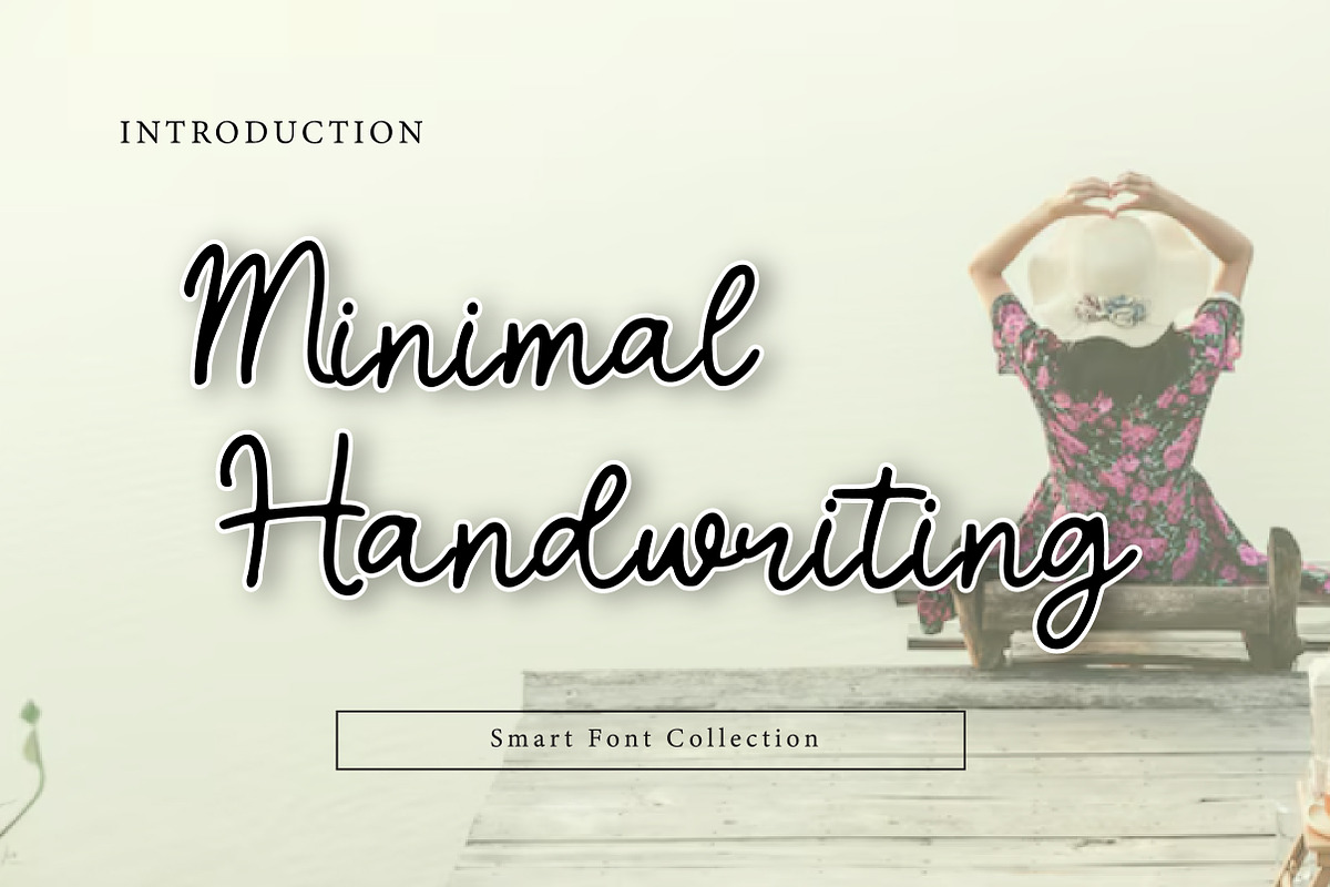 Minimal Handwriting, a Handwritten Font by Wow Magic (Photo 1 of 2)