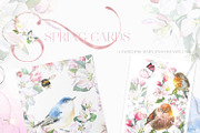 Spring Garden Floral Watercolor, a Texture Illustration by Catherine Wheel (Thumbnail 17 of 22)