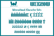 Robot life font, a Sans Serif Font by weknow (Thumbnail 8 of 8)