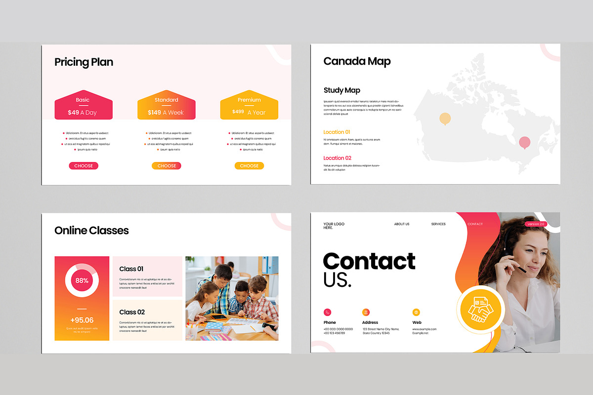Education Presentation Template, a Presentation Template by MightyDesign (Photo 5 of 8)