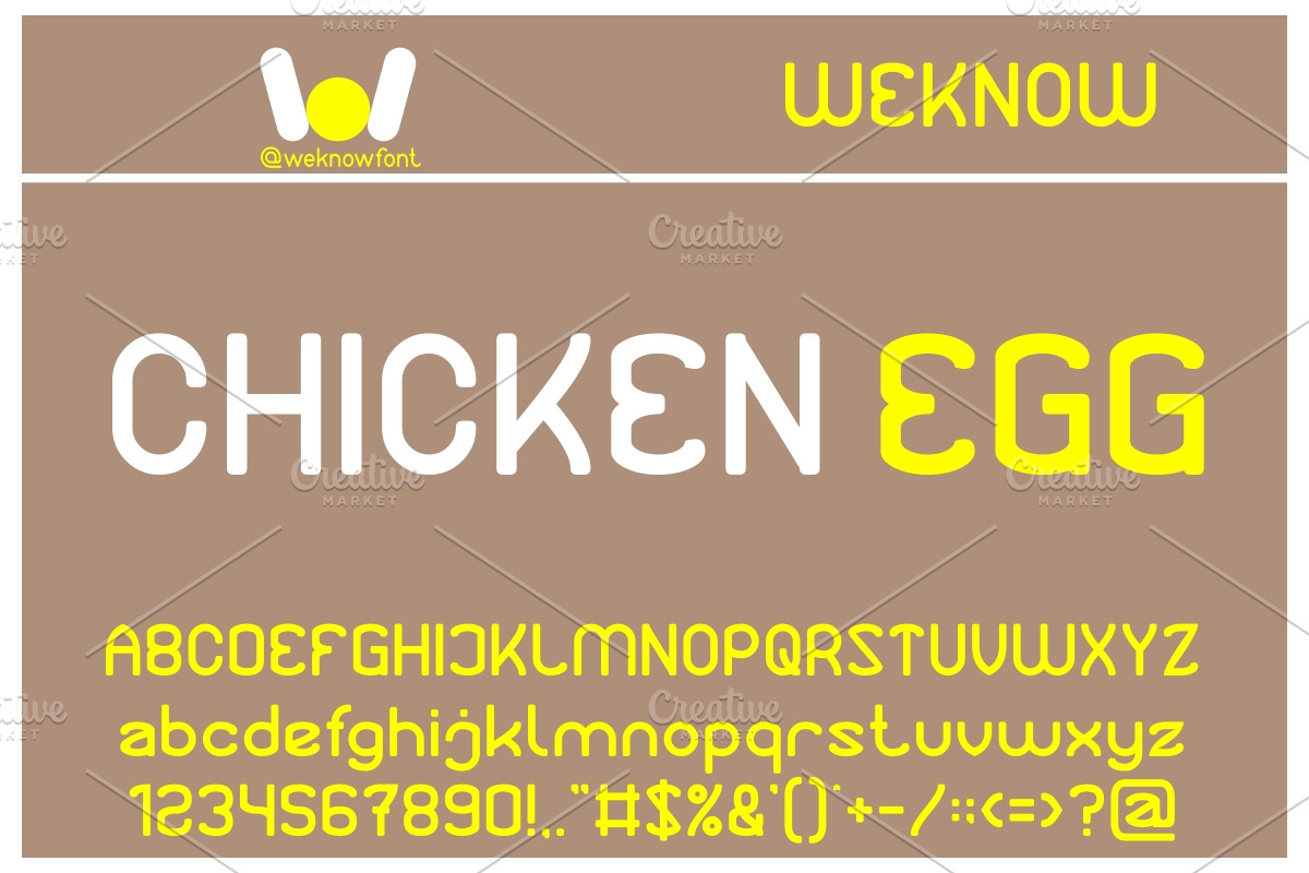 Protein font, a Sans Serif Font by weknow (Photo 2 of 5)
