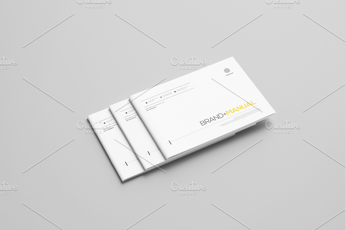 Brand Manual Bundle - 116 Page - 50%, a Brochure Template by Mastergfx (Photo 21 of 84)