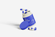 Pills Bottle Mockup, a Packaging Mockup by bimockup (Thumbnail 3 of 6)