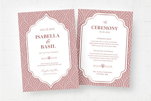 Ornate Wedding Invitation Templates