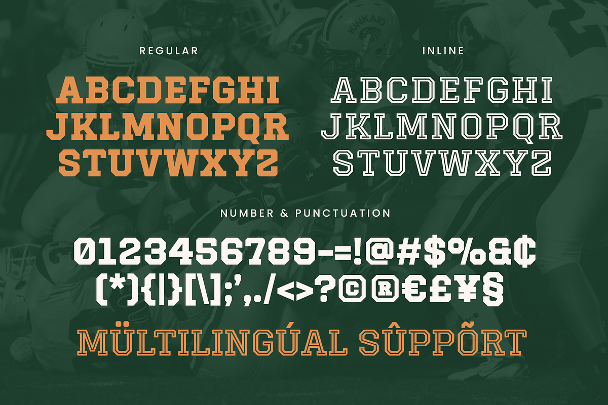 Varsity Font - Houston, a Slab Serif Font by Umitype (Photo 2 of 8)