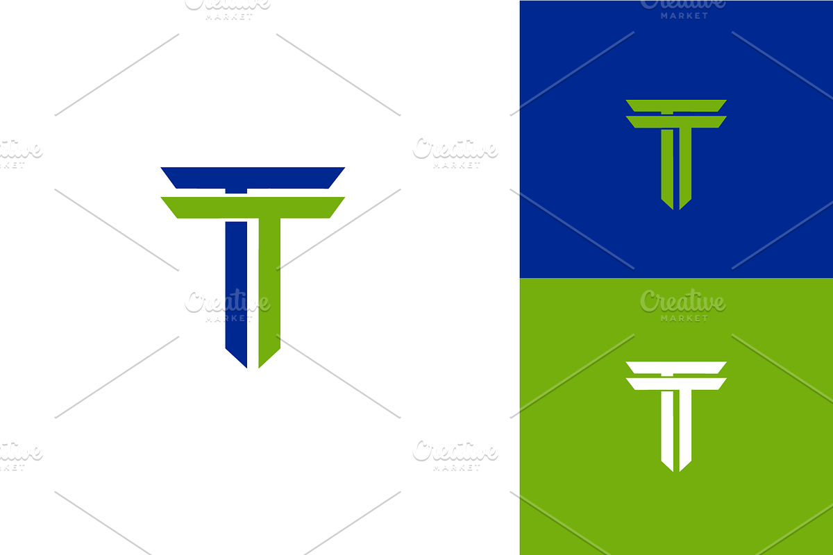 Logo Letter TT, a Branding & Logo Template by zaqilogo