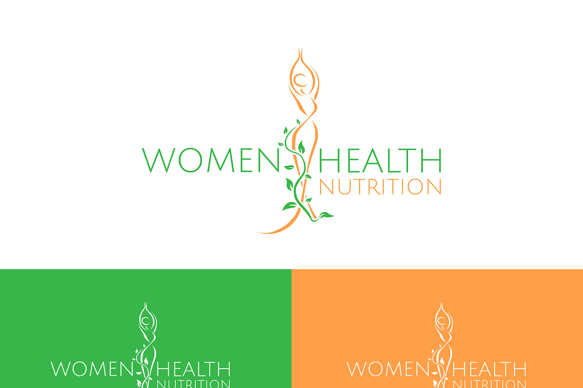 Women's Health Nutrition Logo, a Branding & Logo Template by HueNestify (Photo 2 of 3)