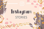 Instagram stories template, a Social Media Template by Integrity_store (Thumbnail 1 of 9)