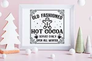 Vintage Christmas Sign SVG Bundle