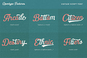 Retrolife, a Script Font by Vintage Division (Thumbnail 8 of 10)
