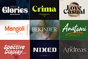 Fabulous Font Bundles, a Script Font by Gatype (Thumbnail 9 of 18)