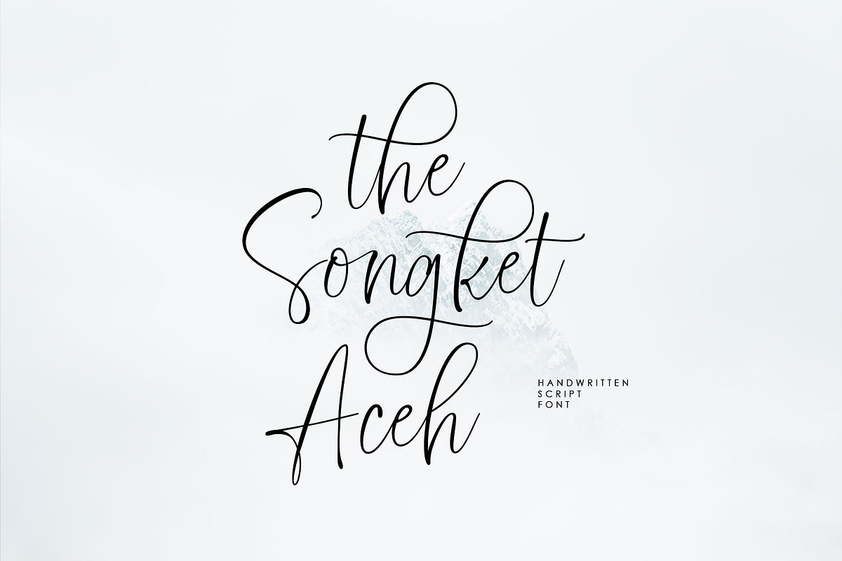 Songket Handwritten Script, a Script Font by moriztype (Photo 8 of 8)