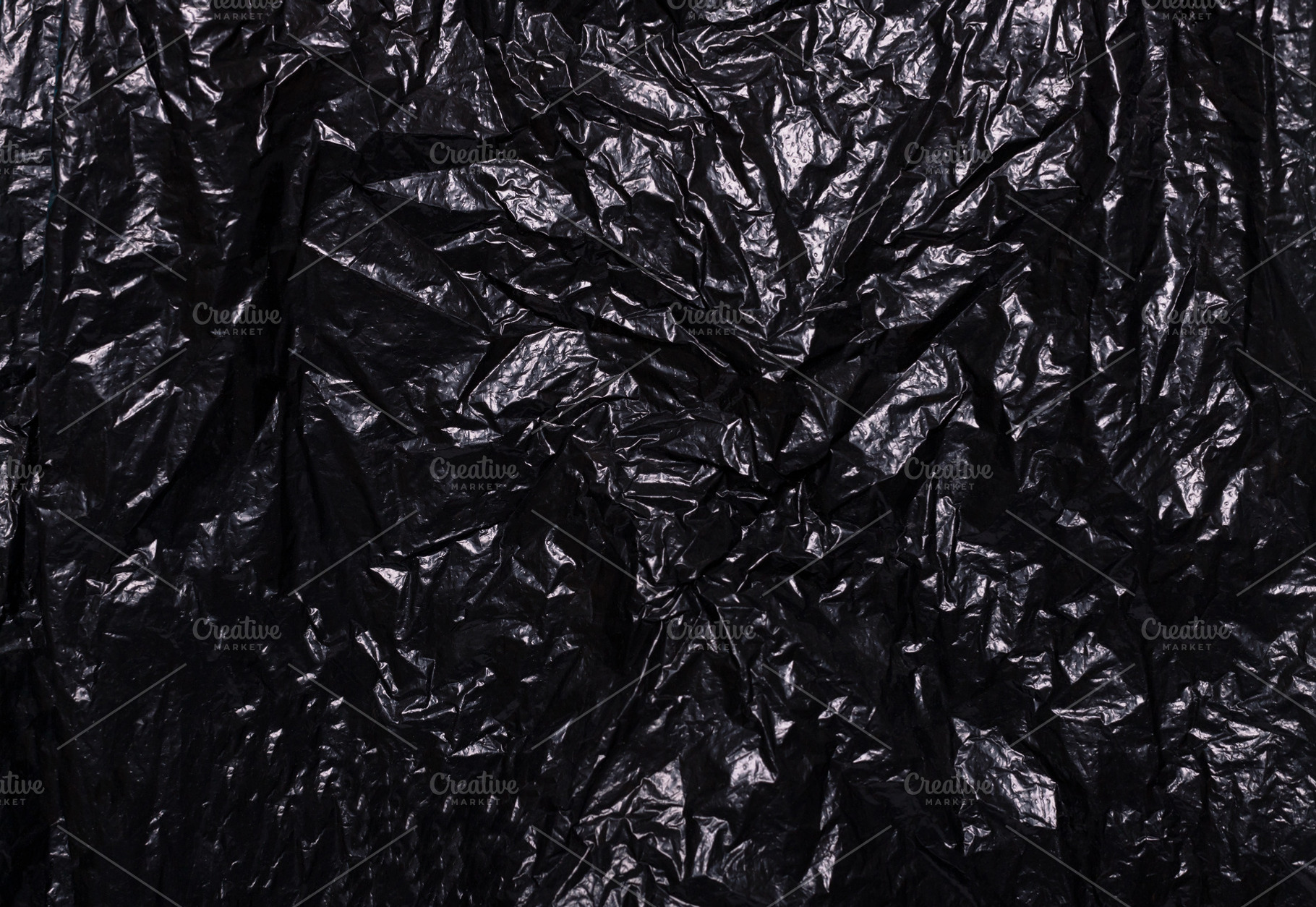 Black plastic bag. The concept of us, an Abstract Photo by KulT design