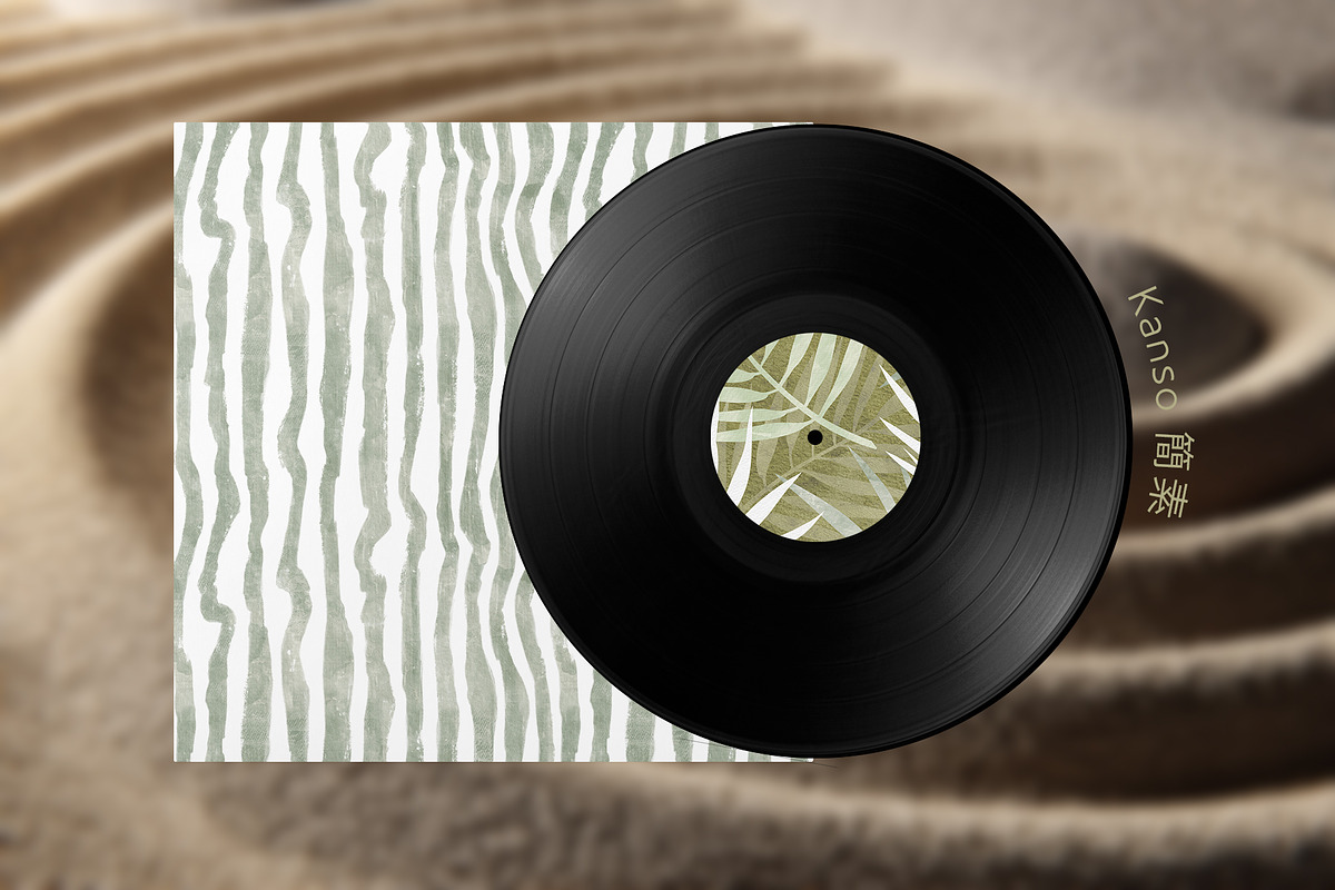 Kanso Japandi Organic Patterns, a Pattern Graphic by mila_leev (Photo 14 of 19)