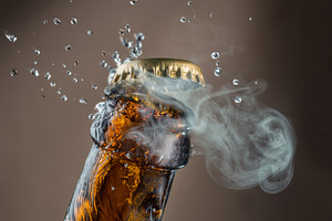 Opening of beer cap, a Food & Drink Photo by Volff