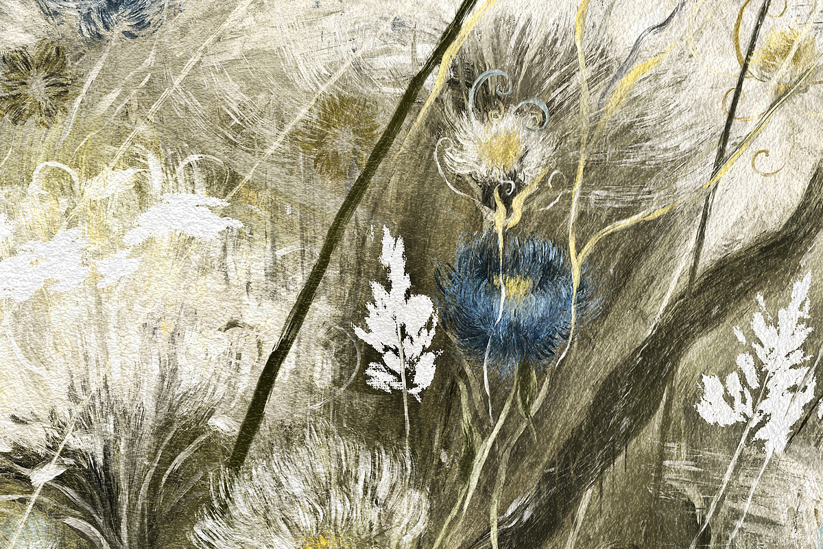 Wallpaper Wild Grasses, a Wallpaper Graphic by apollinariia_shop (Photo 6 of 9)