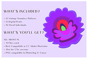 Polish Mexican Floral Pattern Pack, a Pattern Graphic by Design Unique (Thumbnail 5 of 13)