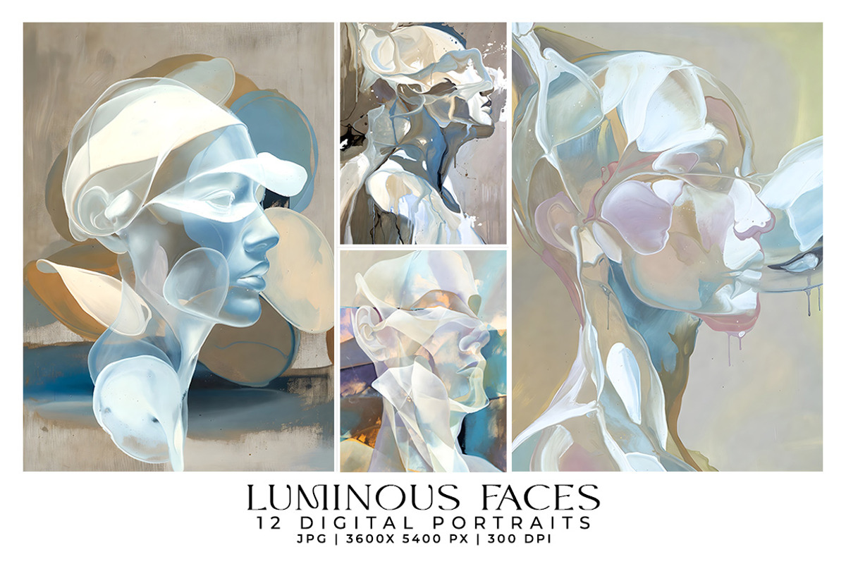 Luminous Faces, a Person Illustration by Digital Art Creations (Photo 2 of 6)