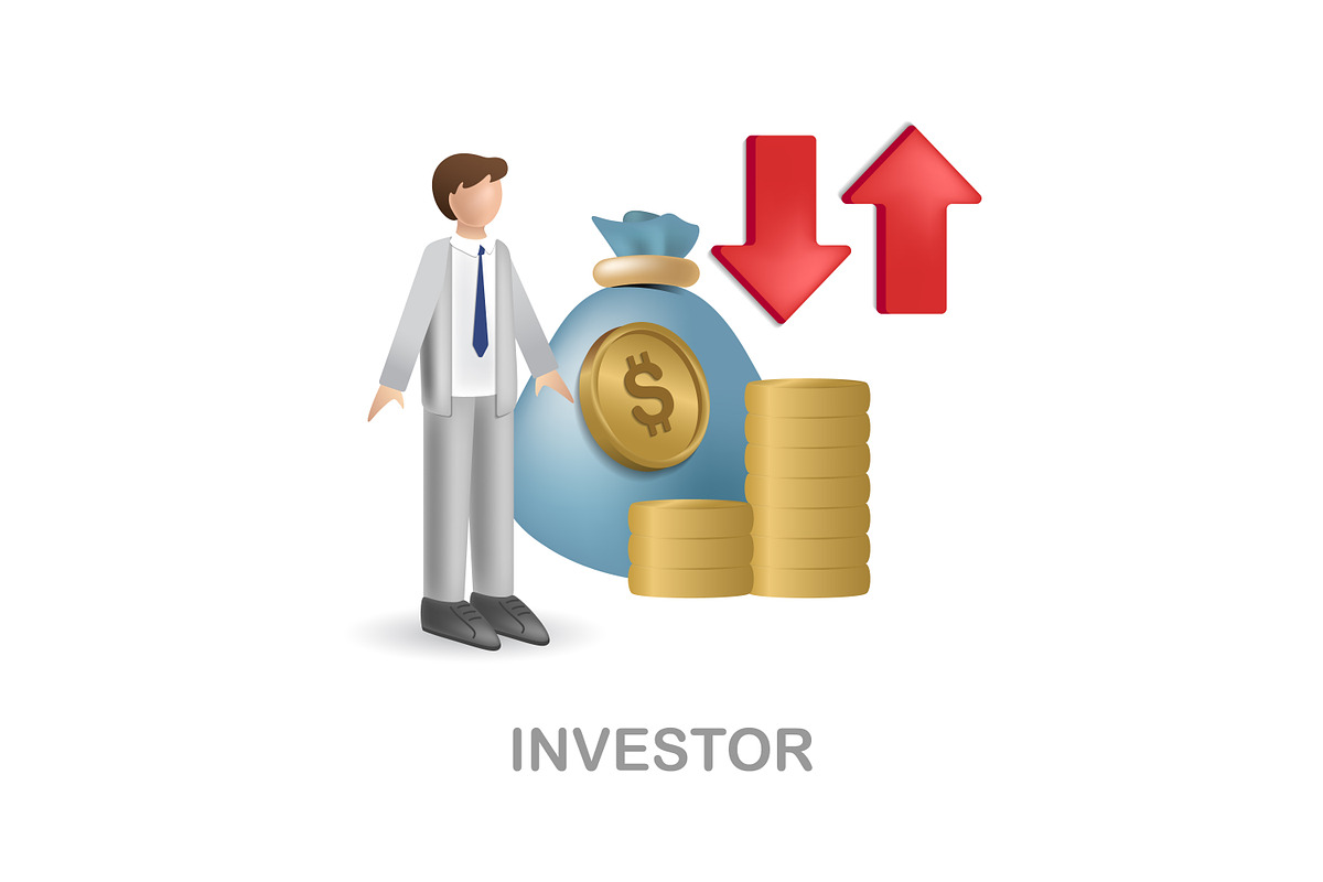 Investment 3D Icons Set Bundle, an Object Graphic by Aimagenarium@gmail.com (Photo 15 of 21)
