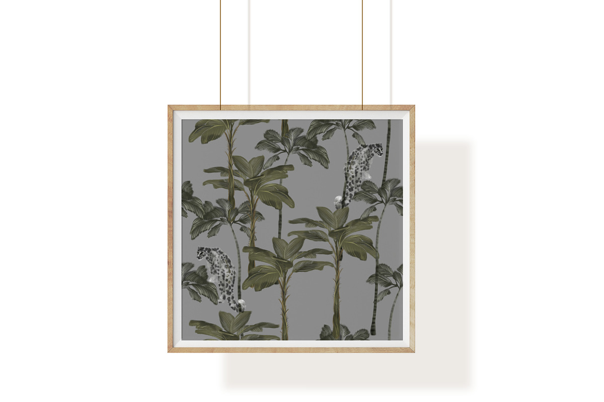 Wild, Luxury Jungle Pattern, a Pattern Graphic by Nocito Design