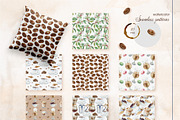 Coffee. Watercolor clip art., a Food Illustration by Farida Bik (Thumbnail 10 of 12)