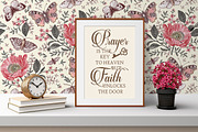 Seamless Butterflies Poppy Poppies, a Pattern Graphic by Vintage (Thumbnail 11 of 13)