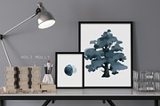 The Trees. Watercolor set., a Decorative Illustration by Noli Molly Store (Thumbnail 6 of 8)