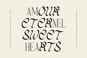 Cloral Monte Experimental Font