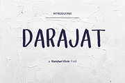 Darajat Handwritten Font, a Handwritten Font by BeadyLab (Thumbnail 1 of 6)
