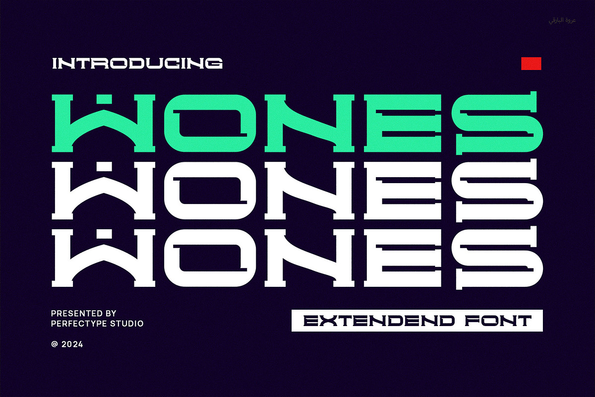 Wones Modern Technology Sans Serif, a Sans Serif Font by Perfectype (Photo 1 of 6)