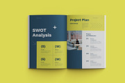 Minimal Business Proposal, a Stationery Template by Neermana (Thumbnail 6 of 12)
