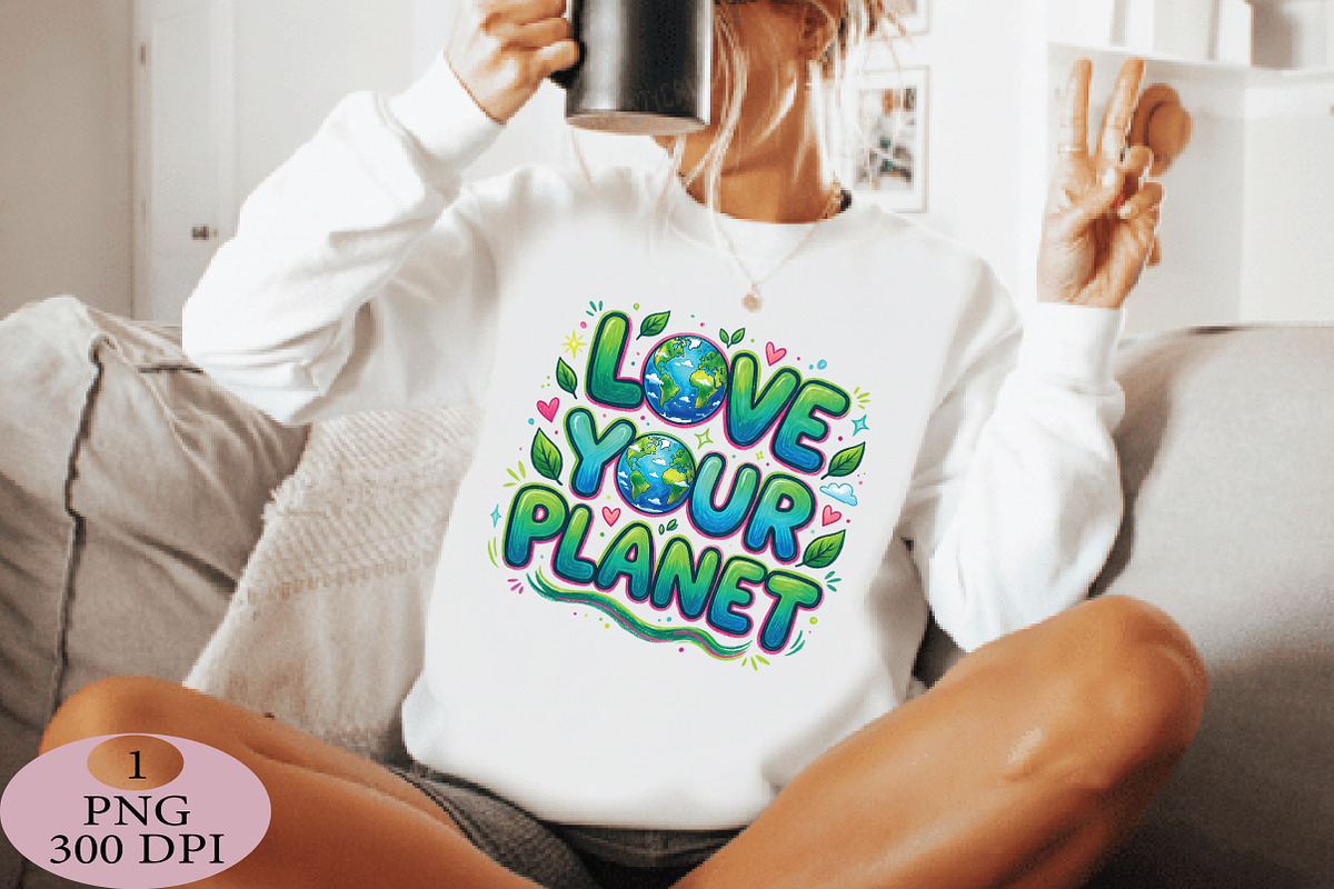 Earth Day Shirt png, an Illustration by Daily.Designs (Photo 4 of 5)