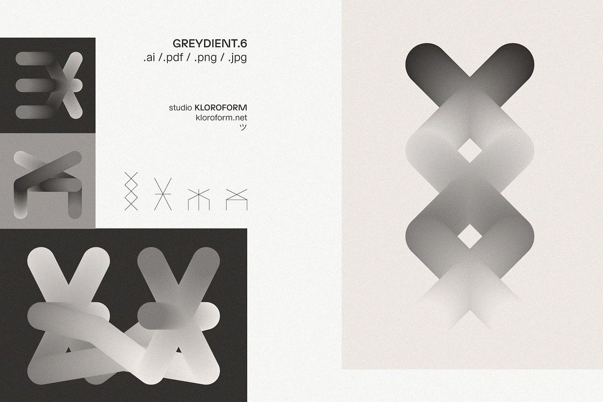 Greydient 6, an Object Graphic by kloroform (Photo 5 of 14)