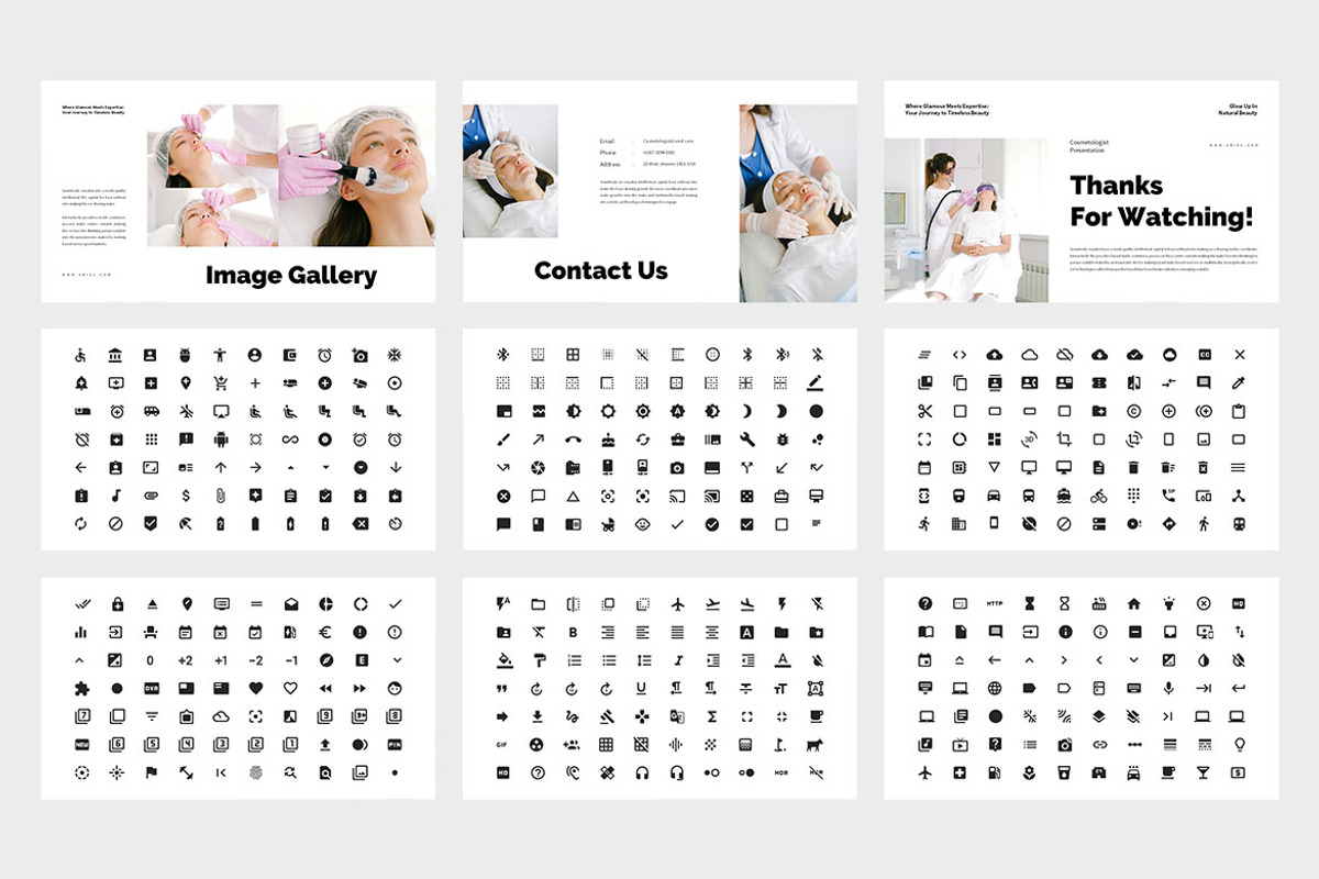 Ariel : Cosmetologist Google Slides, a Presentation Template by Punkl Camp (Photo 5 of 9)