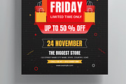 Black Friday Flyer Design, a Flyer Template by MightyDesign (Thumbnail 3 of 8)