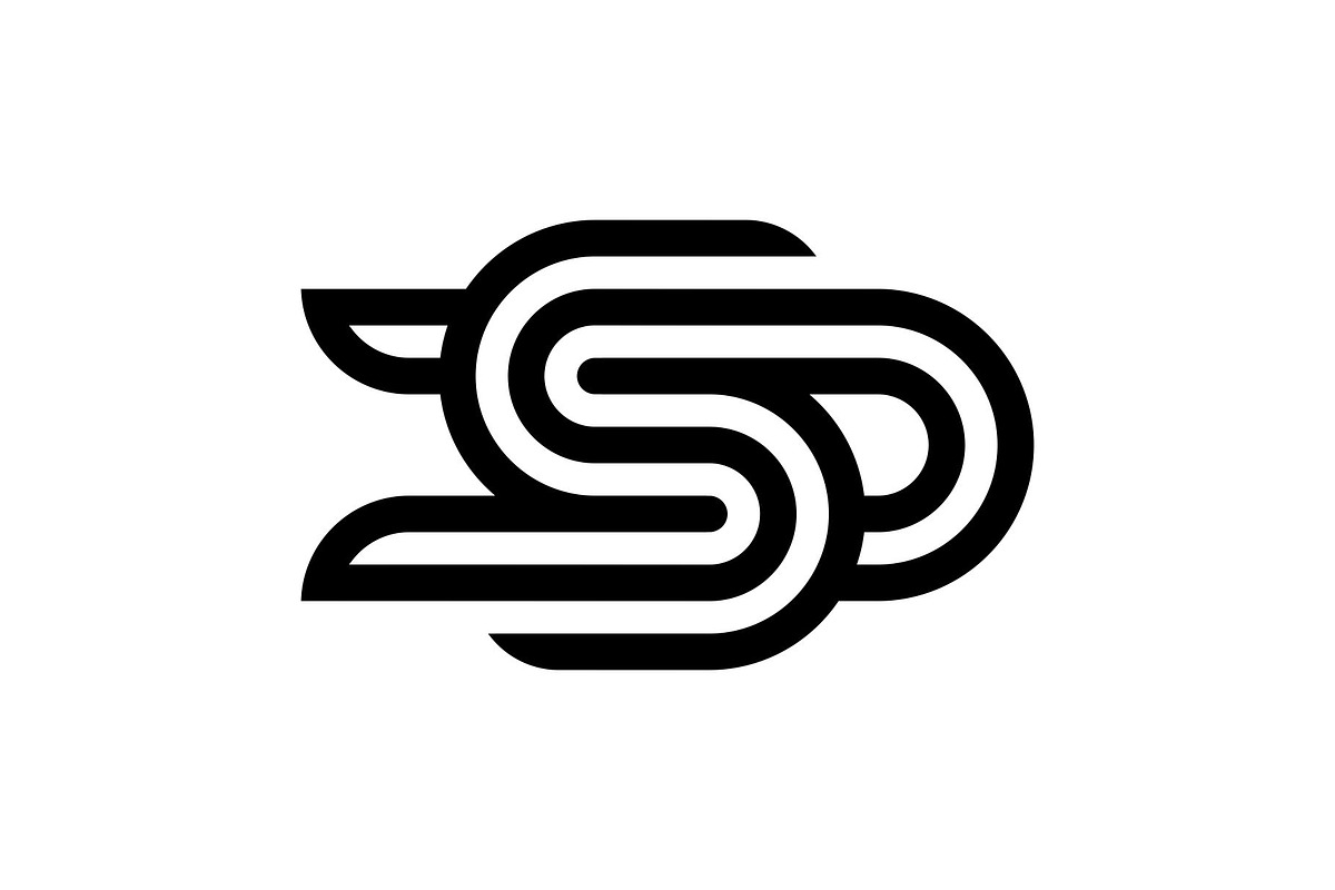 Initial Monogram Letter D S Logo, a Branding & Logo Template by Buqancreative (Photo 2 of 2)