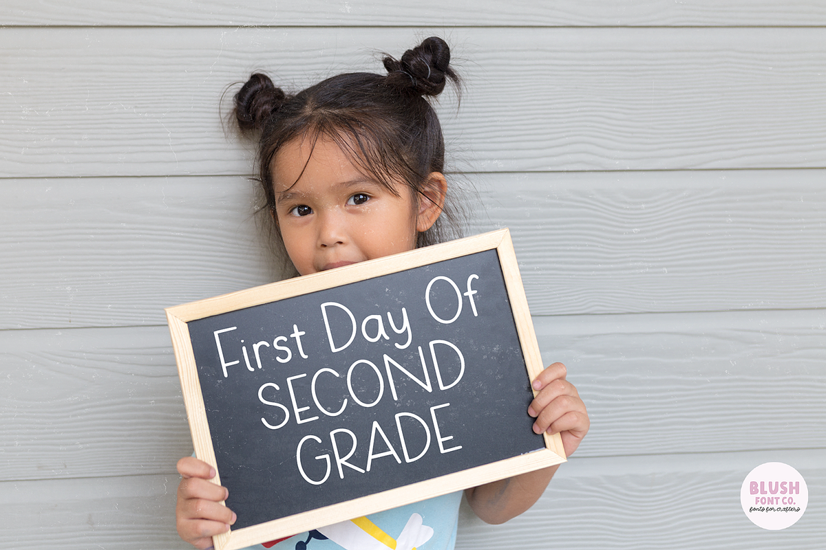 BACK TO SCHOOL Mini Font Bundle, a Sans Serif Font by Blush Font Co. (Photo 5 of 21)