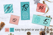 Xmas Advent Calendar | A4 Vertical, a Card Template by AnnaViolet_store (Thumbnail 6 of 10)