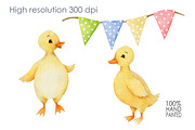 Watercolor Spring Collection., an Animal Illustration by Kira Konoshenko (Thumbnail 3 of 21)