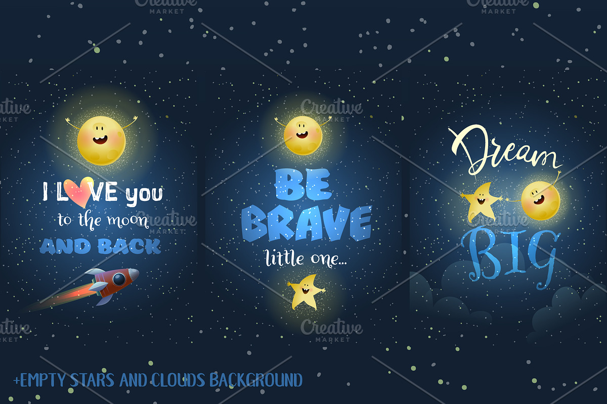 Space Kids Astronaut Dream Bundle, an Animal Illustration by Popmarleo Shop (Photo 7 of 19)