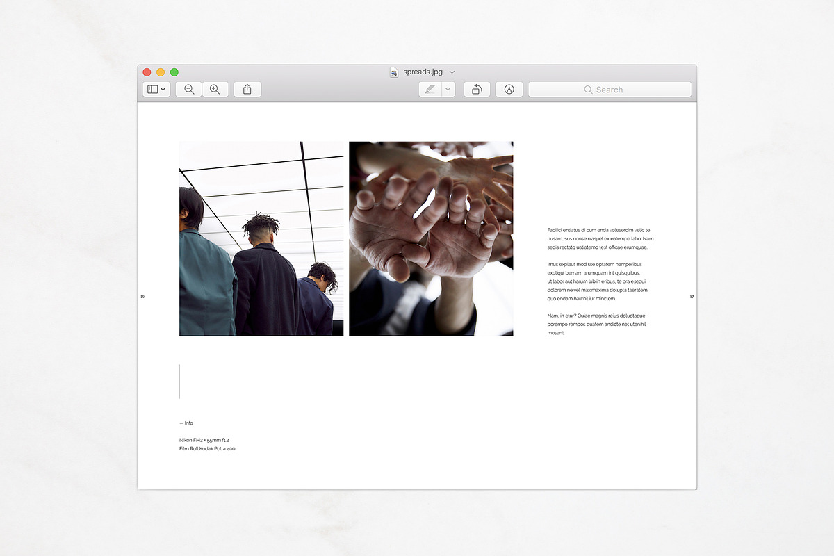 Nørd Portfolio, a Magazine Template by Loc Tropis (Photo 6 of 9)