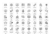 96 SEO and Internet Marketing Icons, an Outline Icon by vectorstank (Thumbnail 4 of 4)