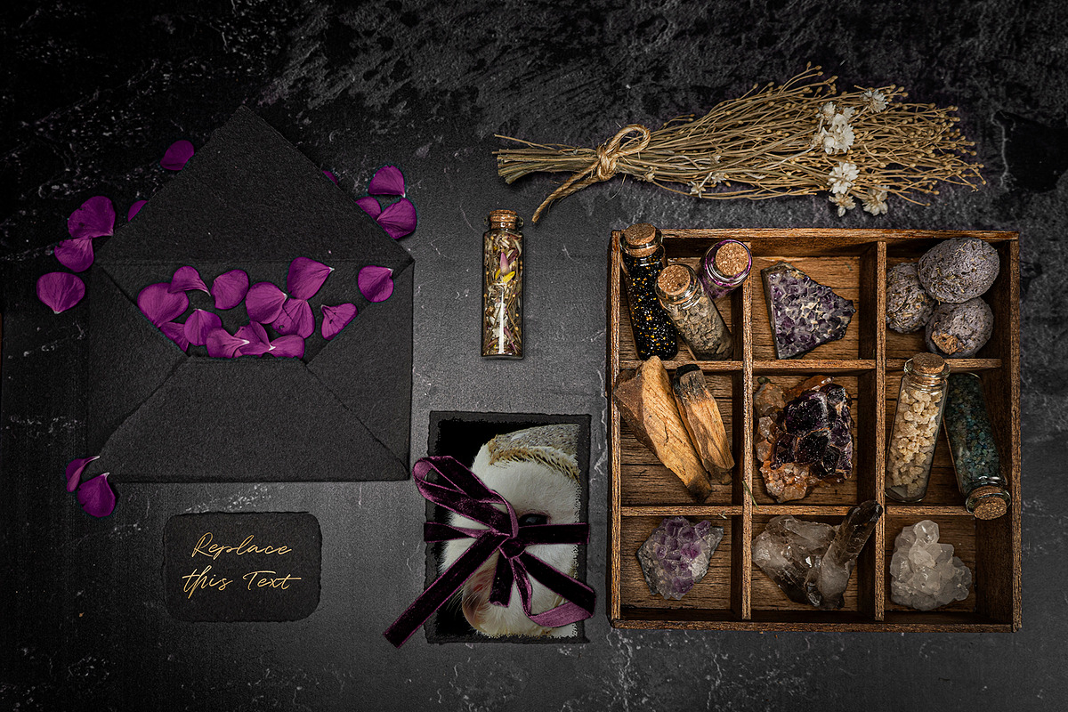 Esoteric and Mystique Mock-up Pack, a Merchandise Mockup by Motion-Box (Photo 5 of 8)